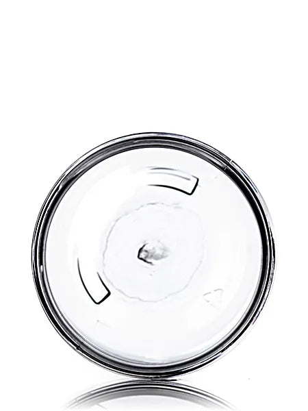 8 oz clear PET plastic single wall jar