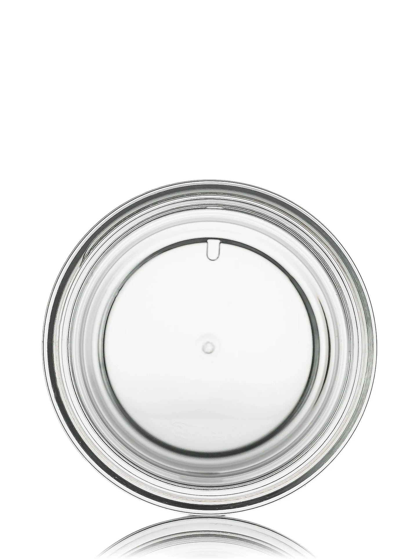 50 ml clear PET plastic single wall jar