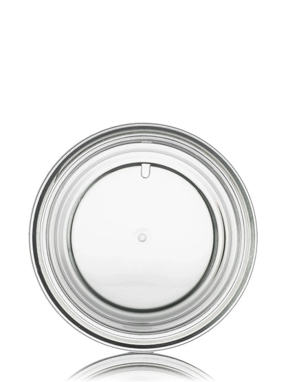 50 ml clear PET plastic single wall jar