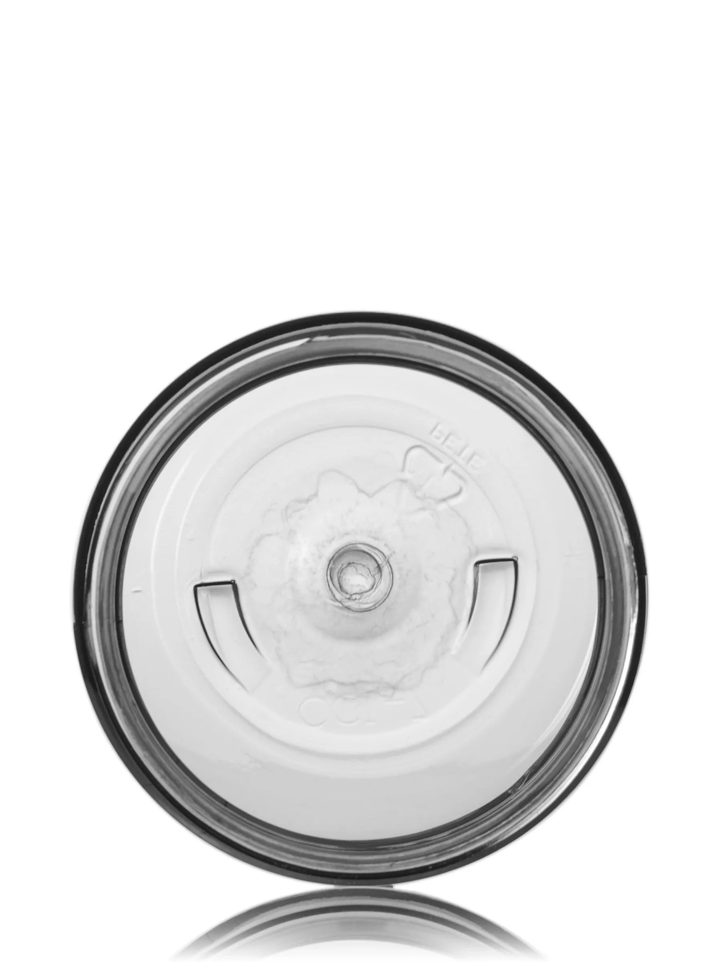4 oz clear PET plastic single wall jar
