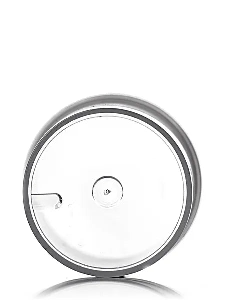 1 oz natural-colored PP plastic single wall jar
