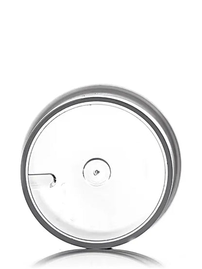 1 oz natural-colored PP plastic single wall jar