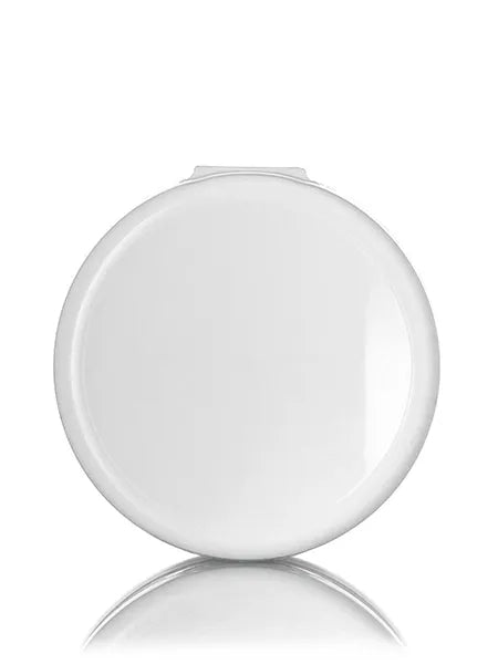 8 oz glossy white LDPE plastic 5-layer tube
