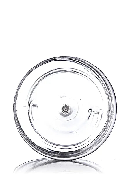 25 oz clear PET plastic single wall jar
