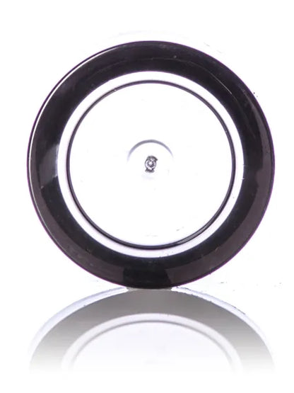 1/4 oz gray PS plastic thick wall jar
