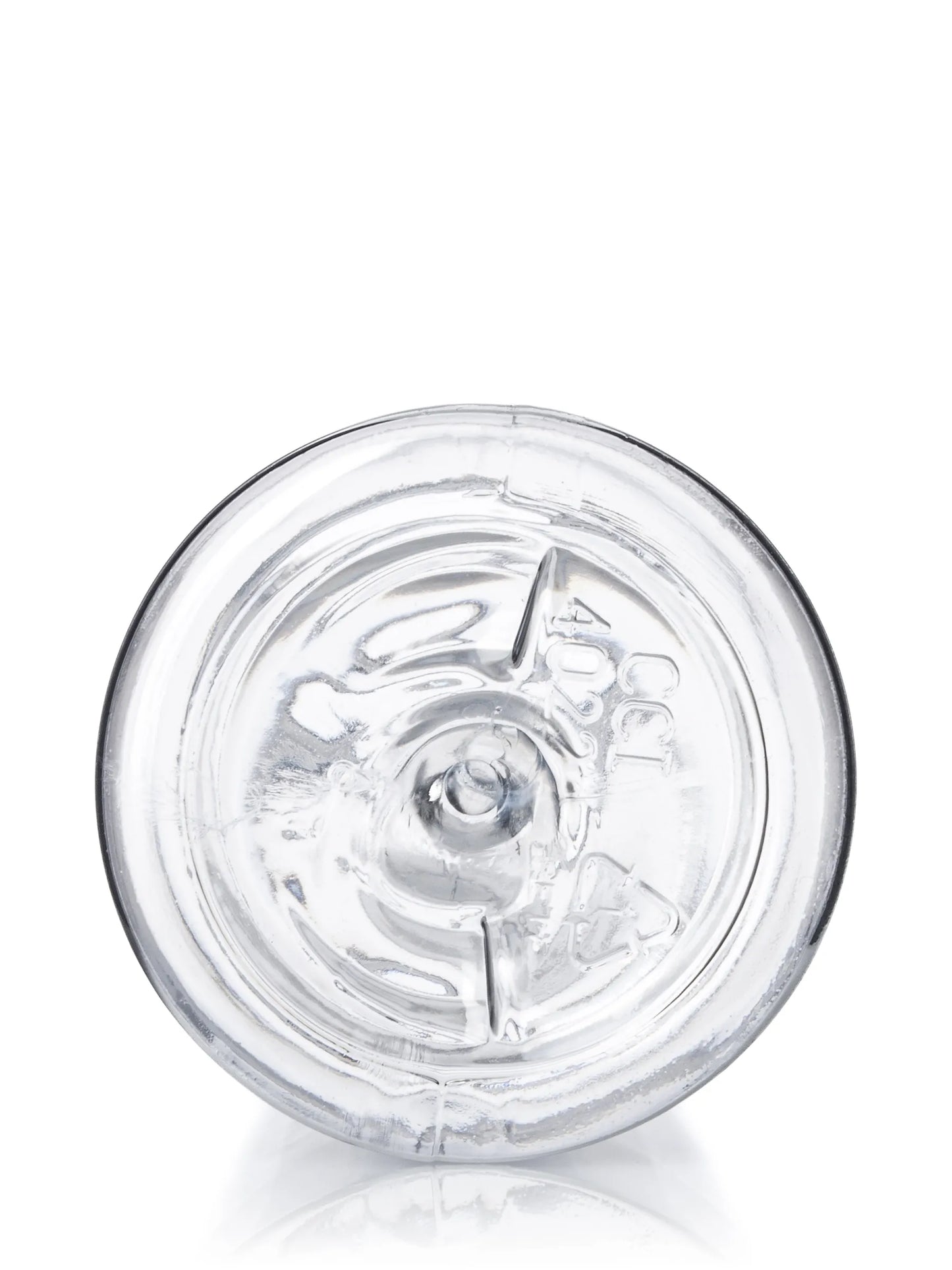 4 oz clear PET plastic boston round bottle