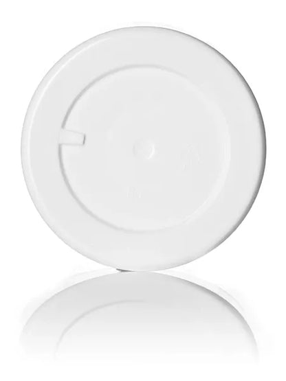 4 oz white PP plastic double wall straight base ja