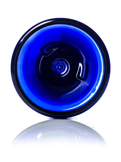 19 oz cobalt blue PET plastic single wall jar