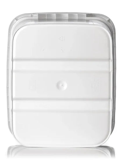 8 gallon white HDPE plastic EZ Stor pail