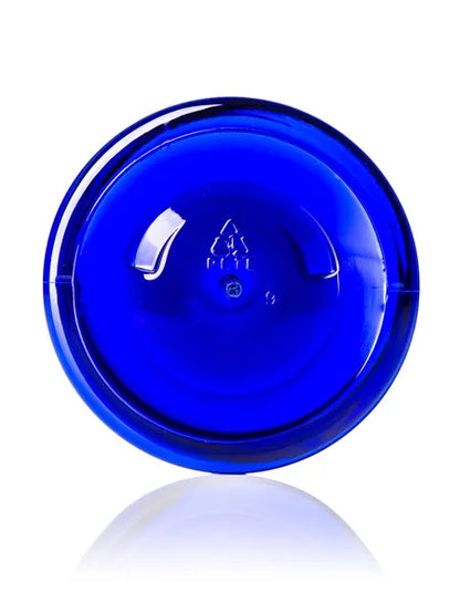 16 oz clear 25% PCR PET plastic single wall jar