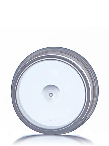 1/4 oz natural-colored PP plastic single wall jar