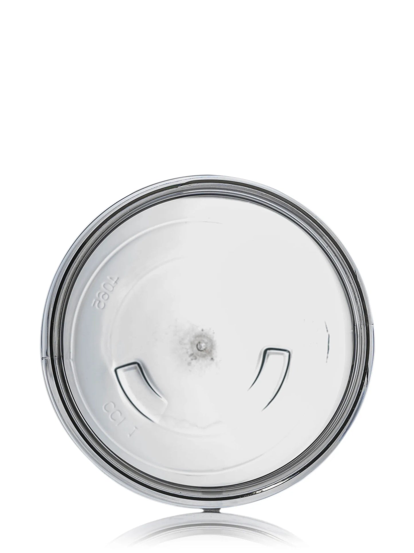 6 oz clear PET plastic single wall jar