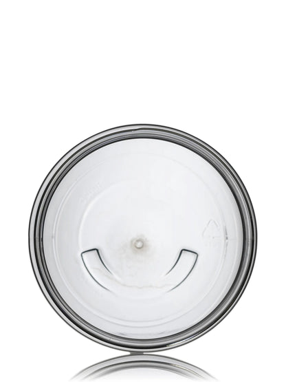 16 oz clear PET plastic single wall jar