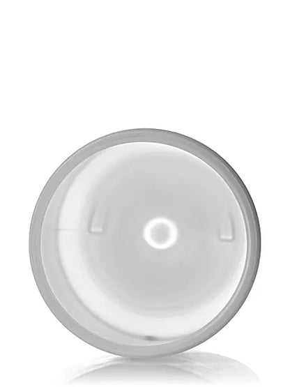 32 oz natural-colored HDPE plastic single wall jar