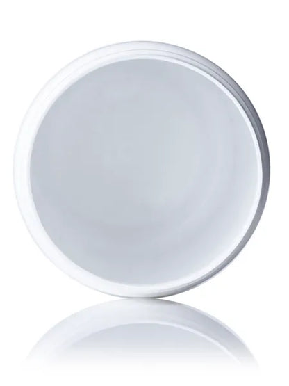 25 oz white HDPE plastic single wall jar