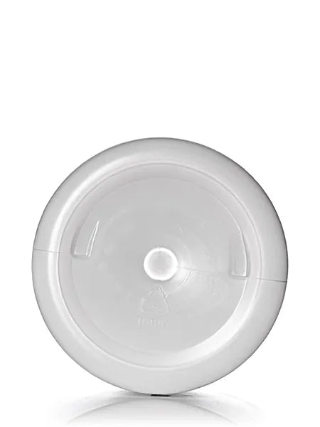 32 oz natural-colored HDPE plastic single wall anti-static jar