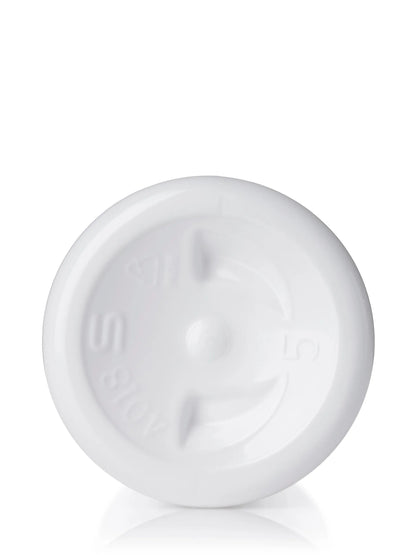 2 oz cobalt blue PET plastic cosmo round bottle
