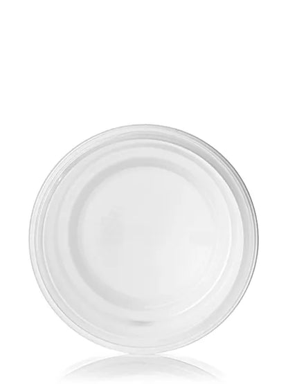 4 oz frosted PP/PS plastic double wall round base jar