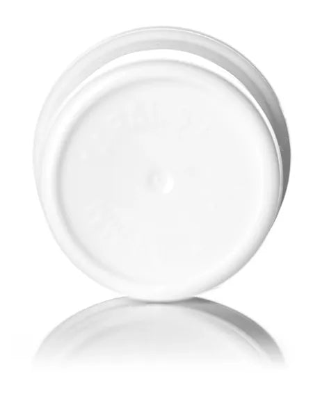 1/2 oz white PP plastic single wall jar