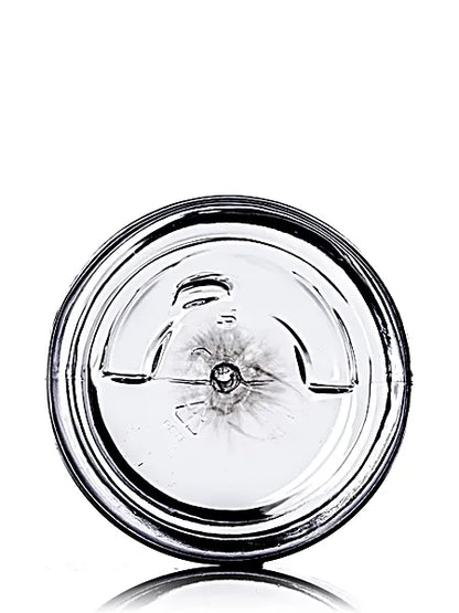 2 oz clear PET plastic single wall jar