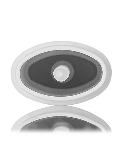 1/8 oz natural-colored PP plastic oval lip balm tube