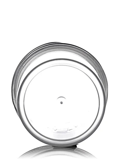 1/2 oz natural-colored PP plastic single wall jar