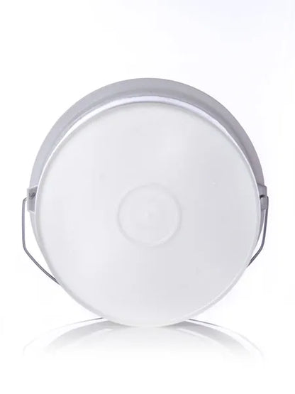 3.5 gallon white HDPE plastic pail of 90 mil thickness