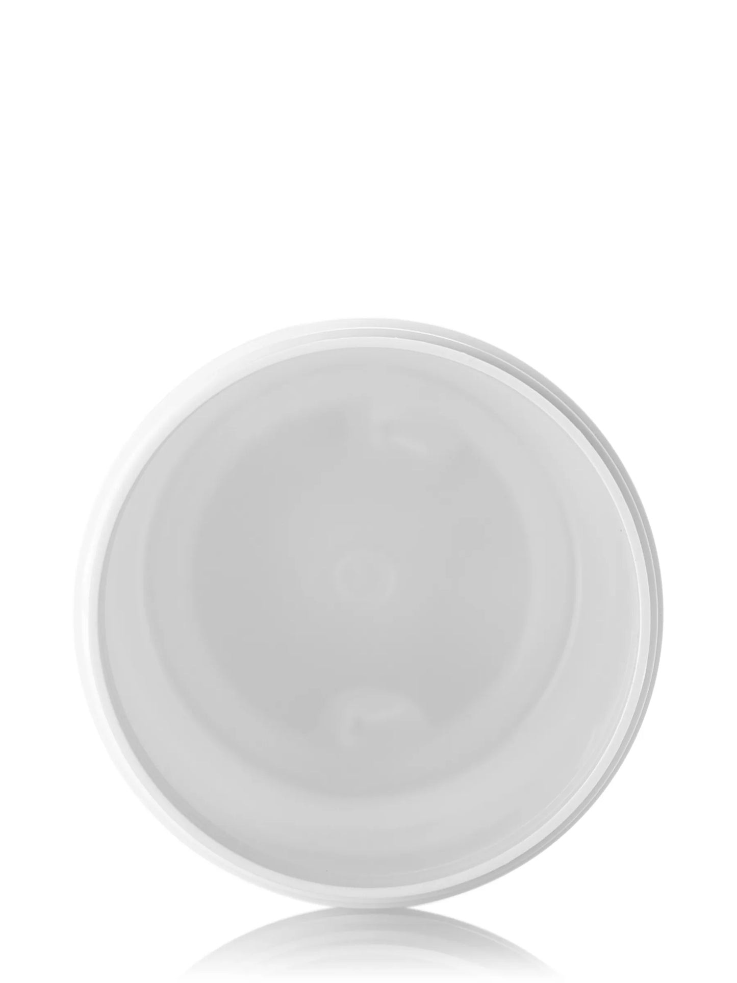 25 oz white PET plastic single wall jar