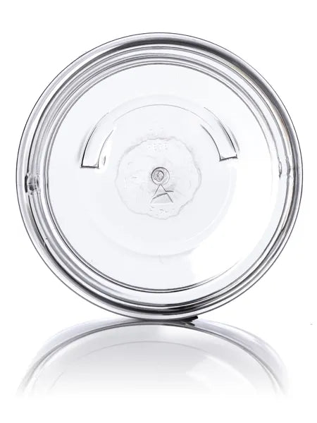 19 oz clear PET plastic single wall jar