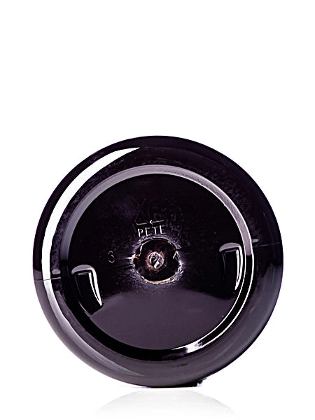 25 oz dark amber PET plastic single wall jar