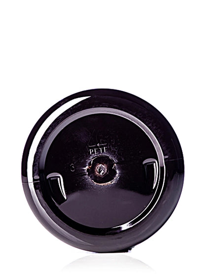 25 oz dark amber PET plastic single wall jar