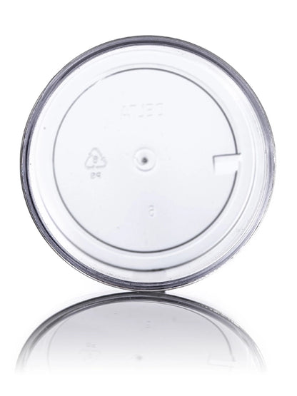 4 oz clear PS plastic single wall jar