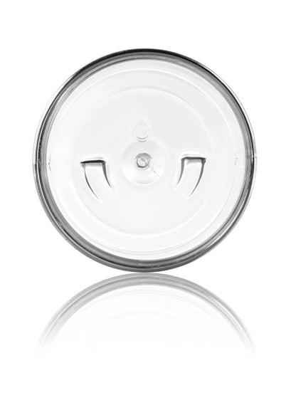 3 oz clear PET plastic single wall jar