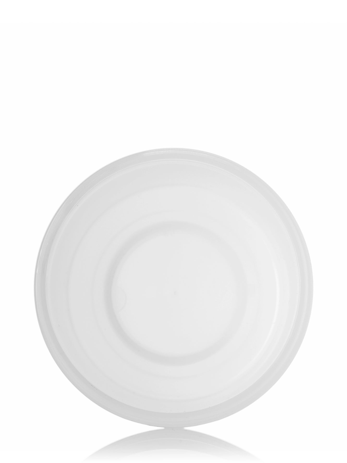 8 oz natural frosted PP plastic double wall round base jar