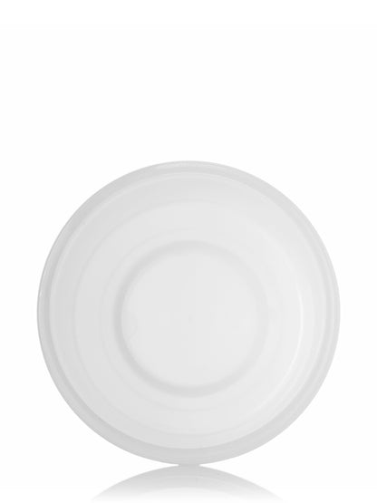 8 oz natural frosted PP plastic double wall round base jar