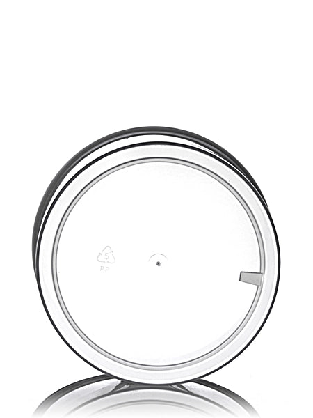 16 oz natural-colored PP plastic single wall jar