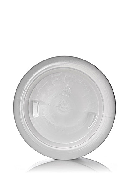 16 oz natural-colored HDPE plastic single wall anti-static jar