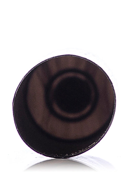 0.875 x 2.625 inch black LDPE plastic 1/2 oz tube