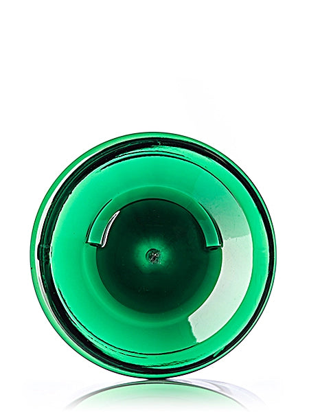 19 oz green PET plastic single wall jar