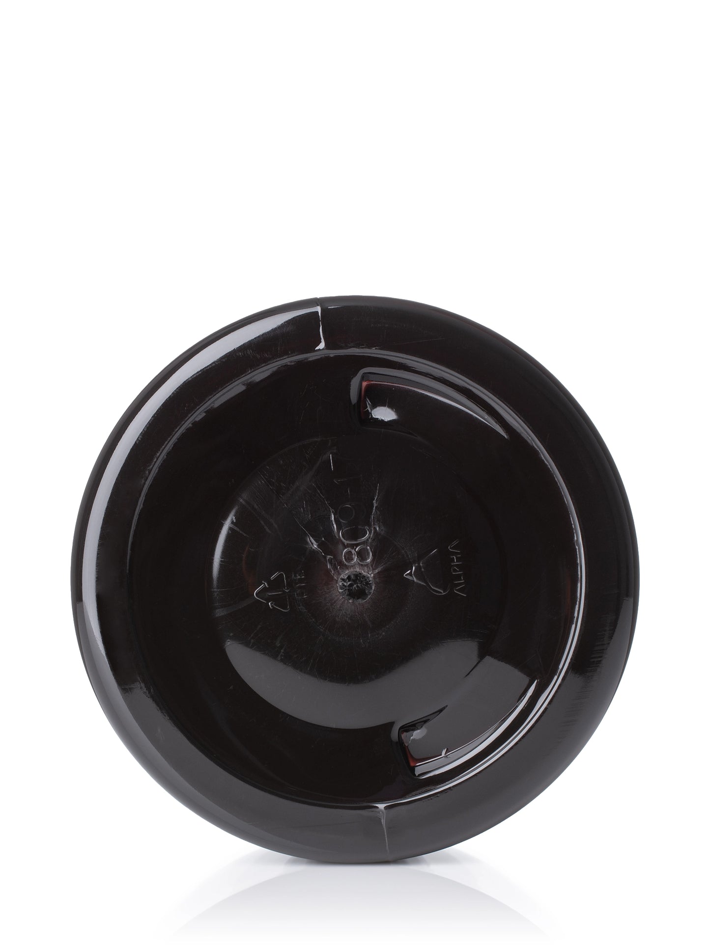 4 oz dark amber PET plastic single wall jar