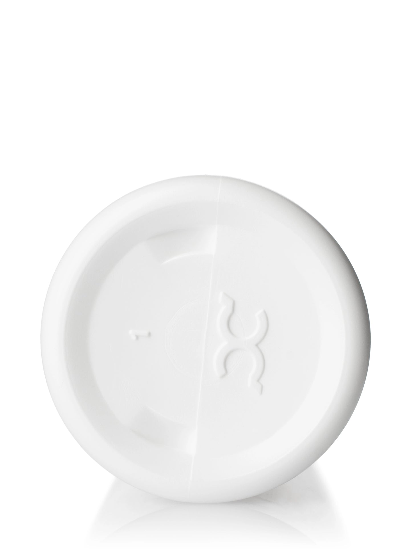 4 oz white HDPE plastic cylinder round bottle
