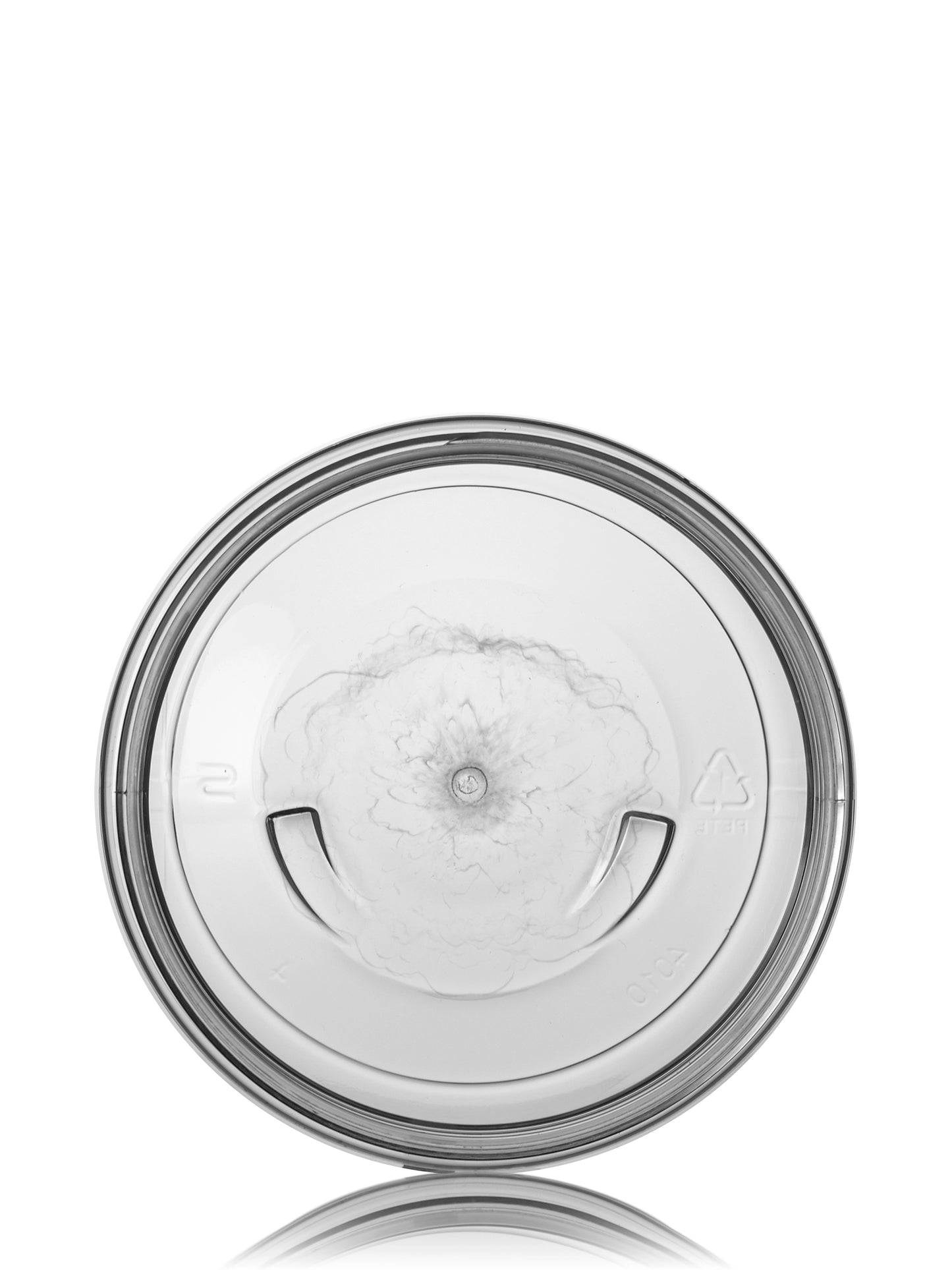 8 oz clear PET plastic single wall jar