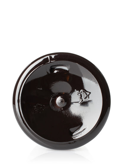 4 oz clear PET plastic boston round bottle
