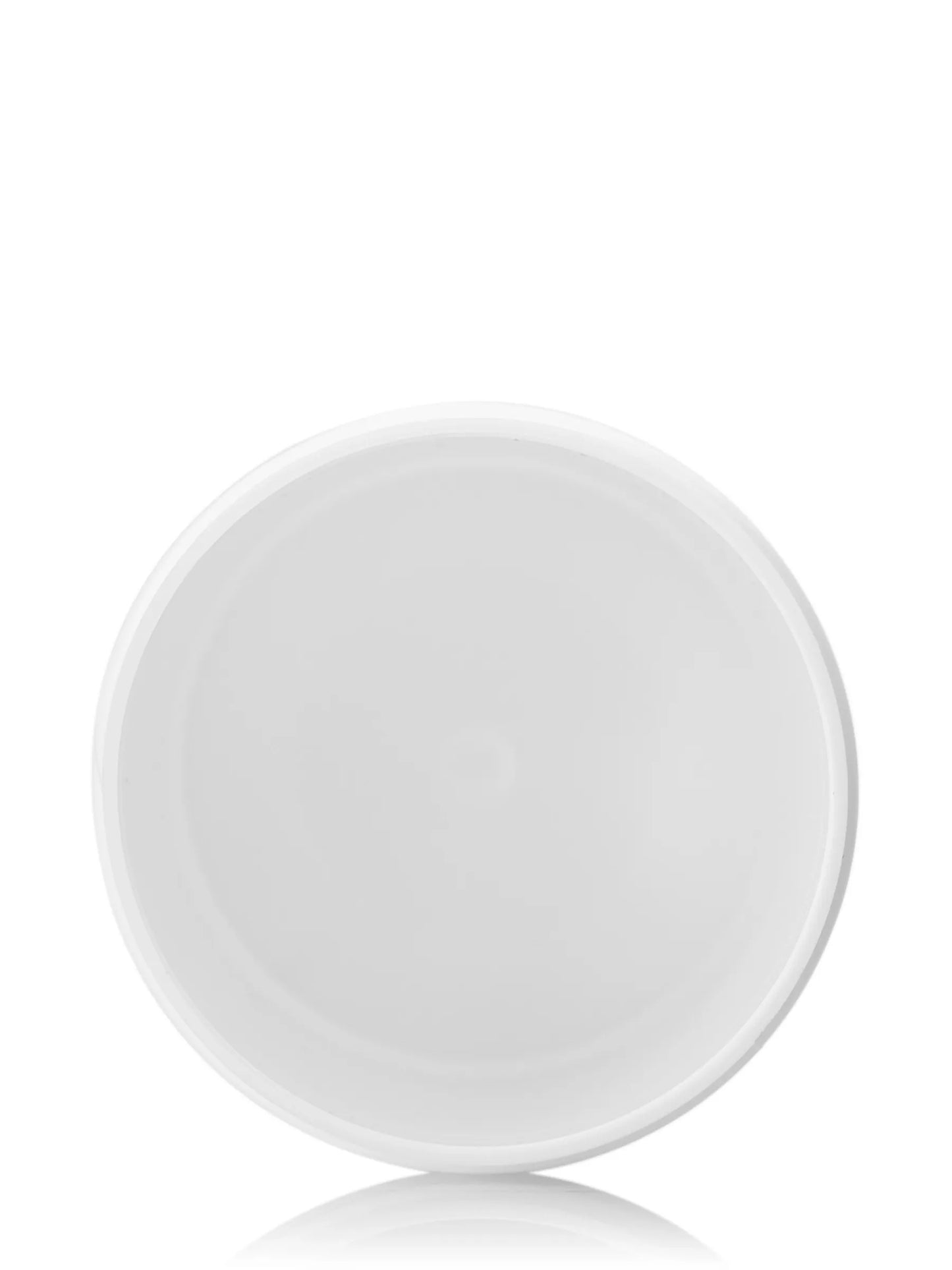 8 oz white PP plastic single wall jar