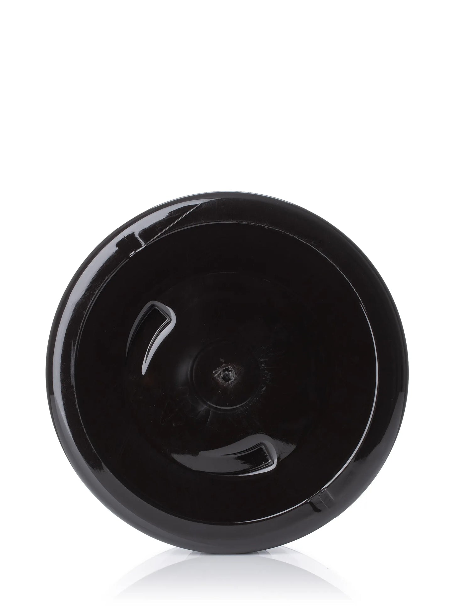 8 oz dark amber PET plastic single wall jar