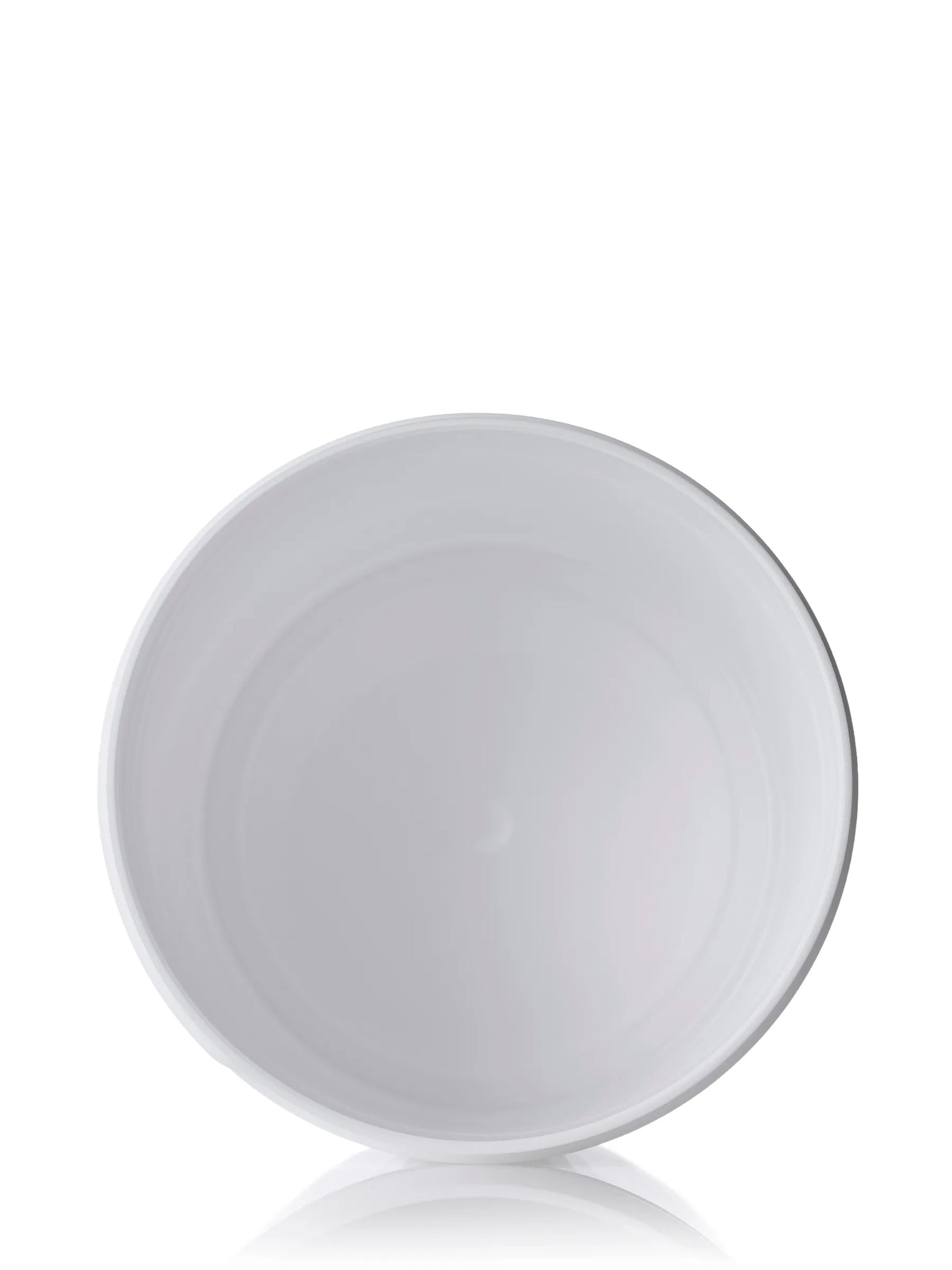4 oz white PP plastic single wall jar