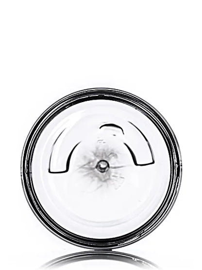 2 oz clear PET plastic single wall jar