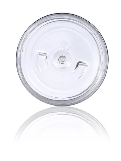 3 oz clear PET plastic single wall jar