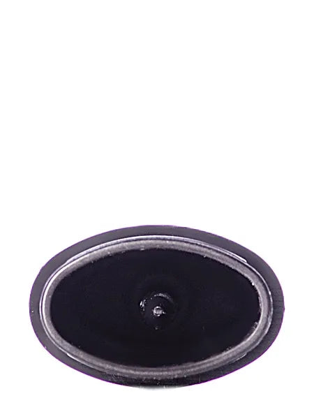 1/8 oz natural-colored PP plastic oval lip balm tube