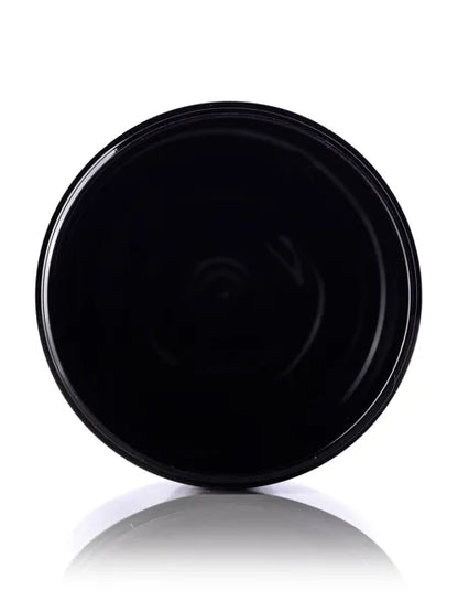 19 oz black PET plastic single wall jar